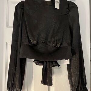 Black Astr dress top